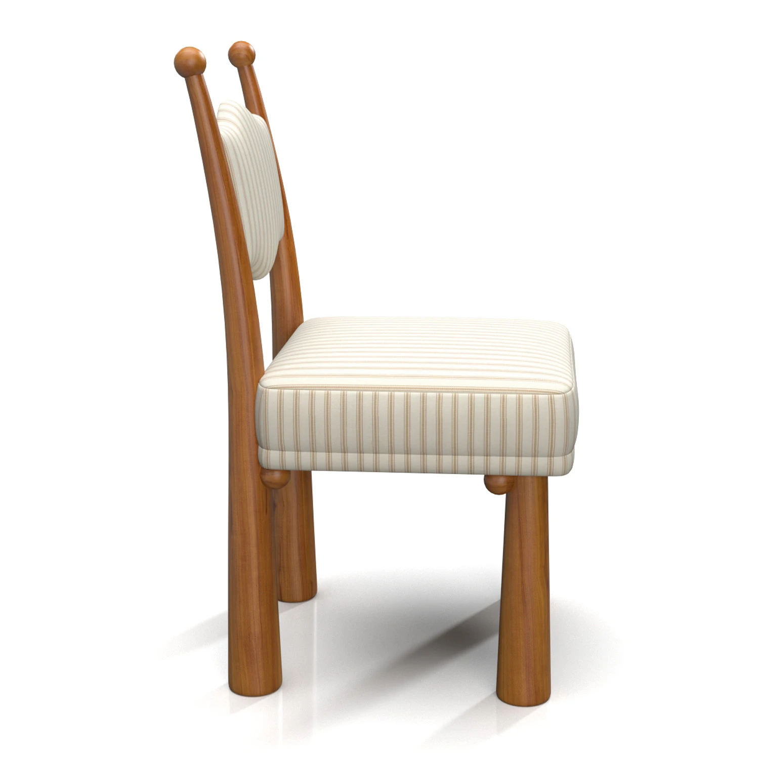 Mawu Sculpted Oak Chair 3D Model_03